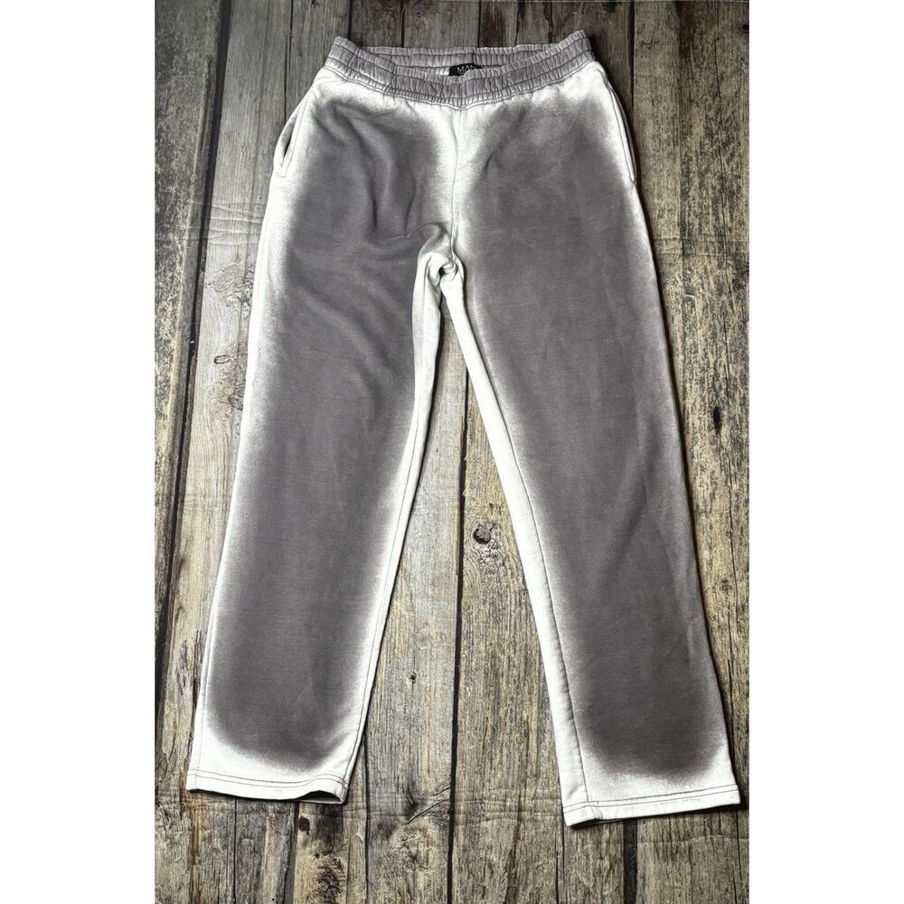 BoohooMAN Relaxed Fit Purple Stone Tapered Sweatpants Mens Size Small 32x30